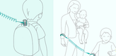 Anti lost baby harness in Iran